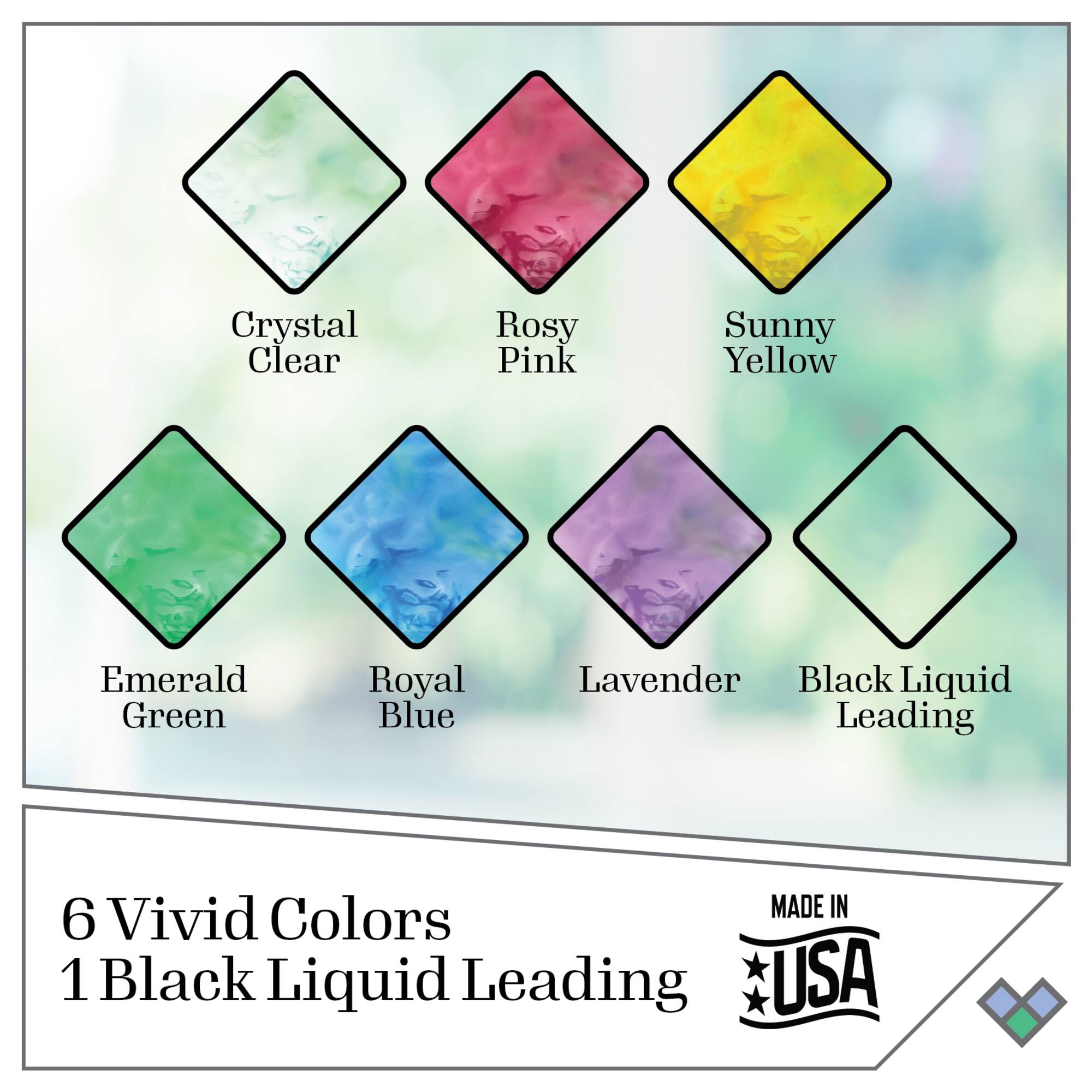 Plaid® Gallery Glass® 10 Piece Stained Glass Painting Starter Kit
